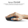 Ratón Ergonómico Inalámbrico Subblim Curve Ergo Dual Battery | APLIUM