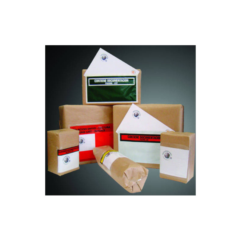 Caja De 500 Sobres Packing List A4/C4-310X230 Mm Transparent | APLIUM