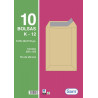 Paquetes De 10 Bolsas Kraft, Con Tira De Silicona Tamaño 250 | APLIUM
