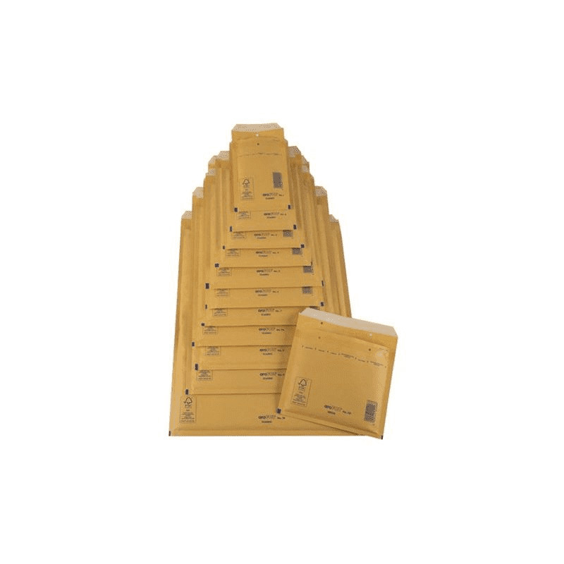 Caja 50 Bolsas Air Bag Acolchada Nº 20 Kraft Autoadhesivo Ta | APLIUM