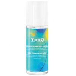 Kit Limpiador de Pantallas TooQ TQSC0016/ Spray 150ml + Paño | APLIUM
