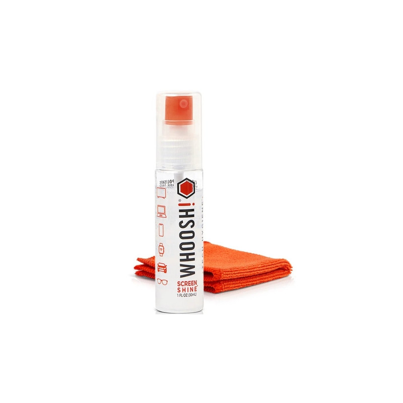 Kit Limpiador de Pantallas Whoosh Kit Go WSH002/ Spray 30ml | APLIUM