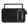 Radio Portátil Daewoo DW1123/ Negra | APLIUM