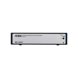 ATEN Estación de consola KVM sobre IP con cuatro monitores 4 | APLIUM