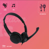 Auriculares NGS VOX505 USB/ con Micrófono/ USB/ Negros | APLIUM