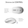 Ratón Ergonómico Inalámbrico Subblim Curve Ergo Dual Battery | APLIUM