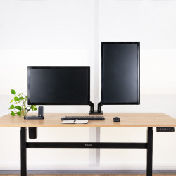 Soporte de Mesa para 2 Monitores TooQ DB1434TNR-B/ Giratorio | APLIUM