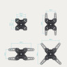 Soporte de Pared Extensible/ Giratorio/ Inclinable TooQ LP13 | APLIUM