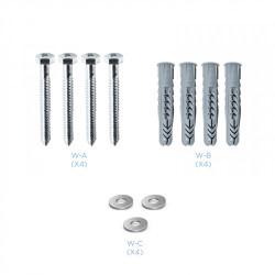 Soporte de Pared Inclinable TooQ LP4270T-B para TV de 37-70" | APLIUM