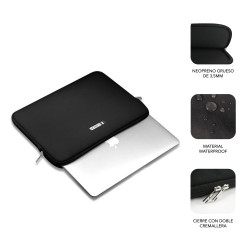 Funda Subblim Business Laptop Sleeve Neoprene para Portátile | APLIUM