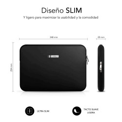 Funda Subblim Business Laptop Sleeve Neoprene para Portátile | APLIUM