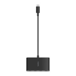 Belkin AVC018BTBK hub de interfaz USB Tipo C 10000 Mbit/s Ne | APLIUM