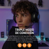 Auriculares Gaming Inalámbricos con Micrófono Krom Phase/ Bl | APLIUM
