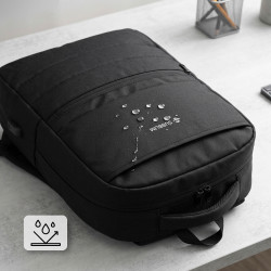 SUBBLIM Compact Backpack 15,6" 15L Black | APLIUM