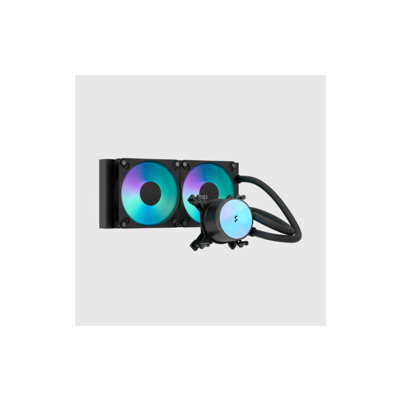 Fractal Design Radius 240 RGB Black Procesador Sistema de re | APLIUM
