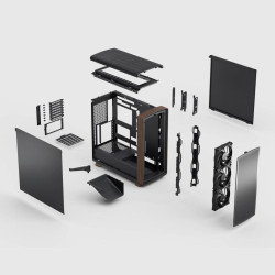Fractal Design Summit Black Solid Midi Tower Negro | APLIUM