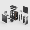 Fractal Design Summit Black Solid Midi Tower Negro | APLIUM