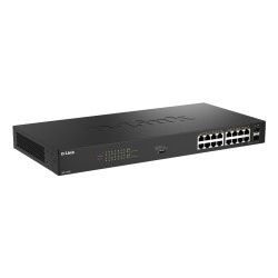 DGS-1018P/E - D-link Switch PoE 16XGE + 2XSFP Unmanaged | APLIUM