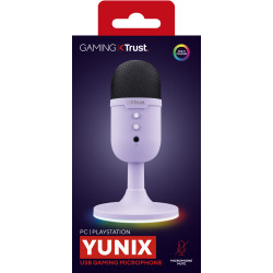 Trust GXT 234P Yunix Púrpura Micrófono de superficie para me | APLIUM