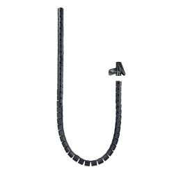 Organizador de Cables en Espiral Nanocable 10.36.0002-BK/ 2m | APLIUM