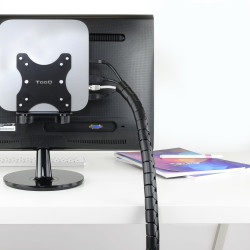 Organizador de Cables en Espiral Nanocable 10.36.0002-BK/ 2m | APLIUM