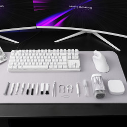 Kit de Limpieza Mars Gaming MAKIT/ 21 en 1/ Blanco | APLIUM