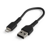 6 inch Durable USB-A to Lightning Cable