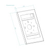 Marco Antirrobo para Tablet TooQ TQATTE2601-M-B/ Negro | APLIUM