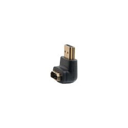 HDMI Male To HDMI Female 90 Down Adapter | APLIUM