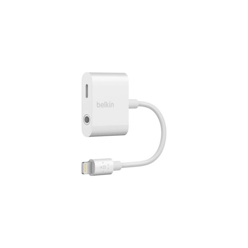 3.5 MM AUDIO+CHARGE 4in Wht