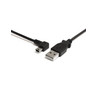 3 ft USB to Left Angle Mini USB Cable