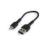 6 inch Durable USB-A to Lightning Cable