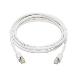 CAT6A Sngls Antibact S/FTP Wht Ethrnt Cbl RJ45 M/M PoE 4.27M | APLIUM