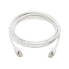 CAT6A Sngls Antibact S/FTP Wht Ethrnt Cbl RJ45 M/M PoE 4.27M | APLIUM