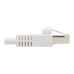 CAT6A Sngls Antibact S/FTP Wht Ethrnt Cbl RJ45 M/M PoE 4.27M | APLIUM