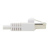CAT6A Sngls Antibact S/FTP Wht Ethrnt Cbl RJ45 M/M PoE 4.27M | APLIUM