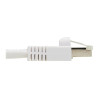 CAT6A Sngls Antibact S/FTP Wht Ethrnt Cbl RJ45 M/M PoE 4.27M | APLIUM