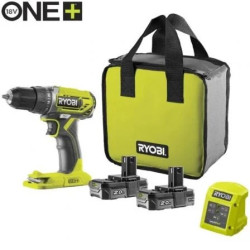 Taladro-Atornillador Sin Cable Ryobi ONE+ R18DD2-220S/ 2 bat | APLIUM