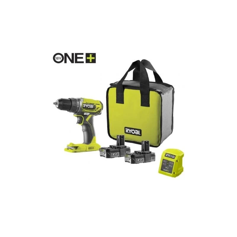 Taladro-Atornillador Sin Cable Ryobi ONE+ R18DD2-220S/ 2 bat | APLIUM
