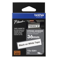 Tape Black on White 36mm | APLIUM