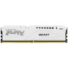 Memoria Kingston 16GB 6000MT/S DDR5 CL36 Fury Beast White Ex | APLIUM