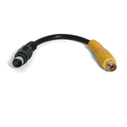 15cm S-Video to Composite Video Cable
