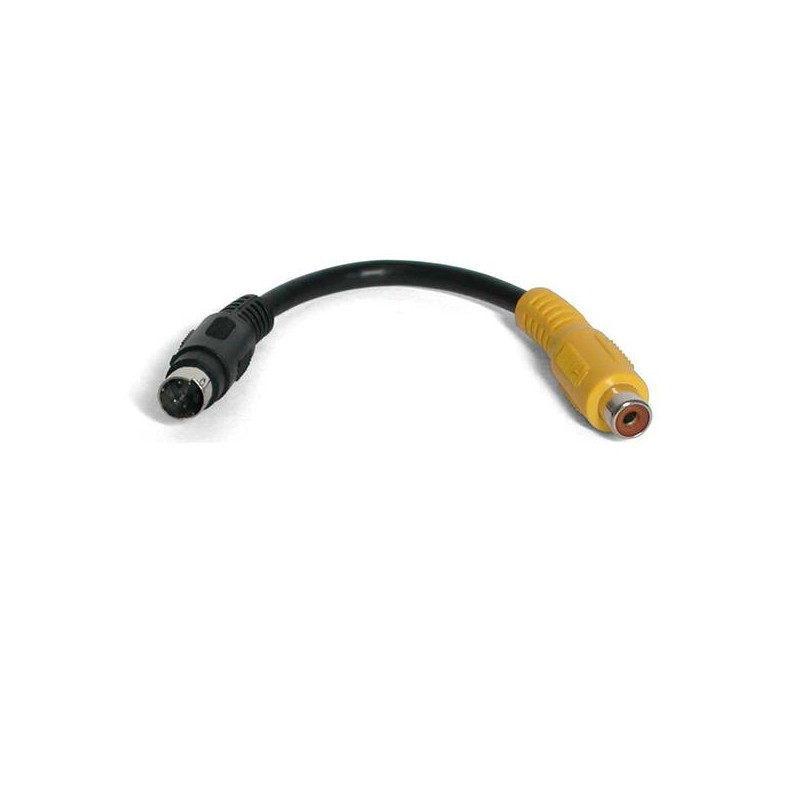 15cm S-Video to Composite Video Cable