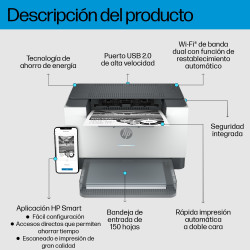 HP LaserJet SFP M209DW A4 29PPM 1200DPI USB Wifi Duplex | APLIUM
