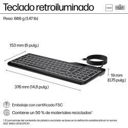 HP 405 Multi-device Wd Bl Kbd | APLIUM