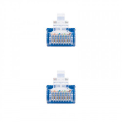 Cable de Red RJ45 UTP Nanocable 10.20.0102-BL Cat.5e/ 2m/ Az | APLIUM
