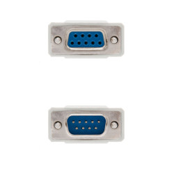 Cable Serie NULL Modem Nanocable 10.14.0502/ DB9 Macho - DB9 | APLIUM