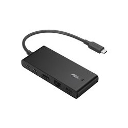 ASUS Dual 4K USB-C Dock - estación de conexión - USB-C - HDMI, USB-C - 1GbE