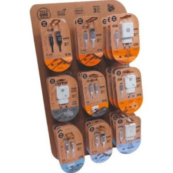 Expositor de Cargadores GaN y Cables Tech One Tech EKO 40090 | APLIUM