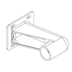Mini Gooseneck mount, White | APLIUM
